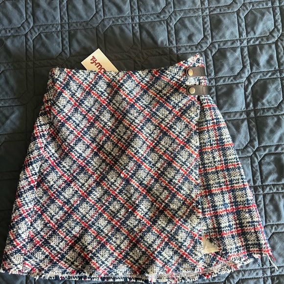 Urban Outfitters sz xs/0 52% wool plaid skirt nwt - Picture 4 of 6